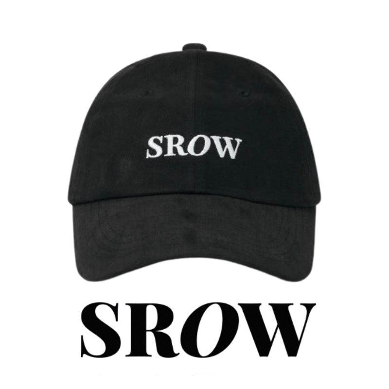 SEVENTEEN HARU BLACK LINE：キャップ SEVENTEEN 着用 / SROW / クラシックボールキャップ / BLACK – MATILDA