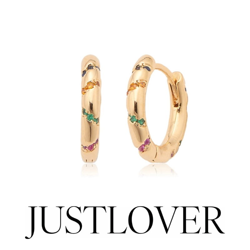 BTS V ( テテ ) 着用 / ソフトコンフェッティフープピアス / JUSTLOVER