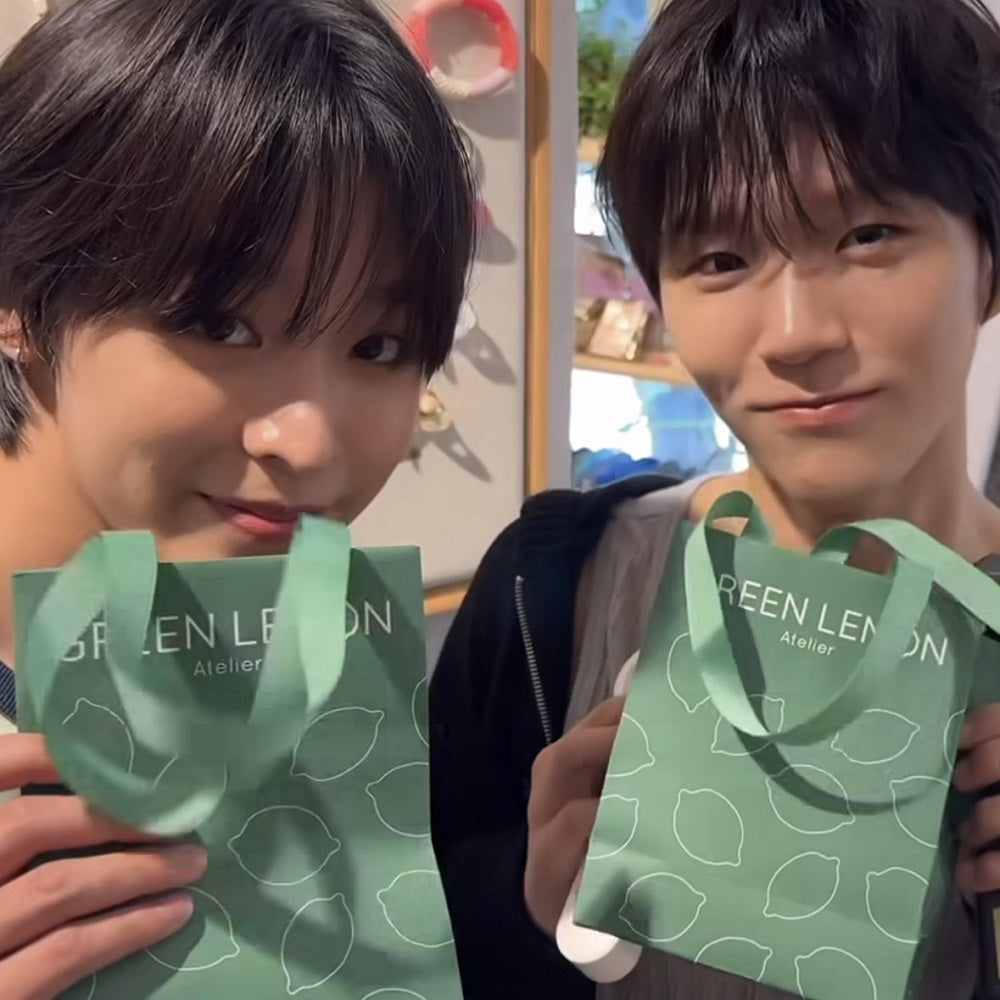 NCT WISH リク&ジェヒ着用ブレスレット LES CLEIAS スザンヌ AGATE-VERTE