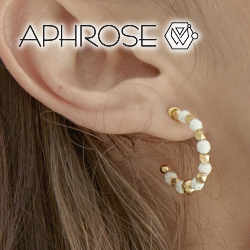 BTS wearing Tete APHROSE Aphrodisiac Persona ball bead earrings