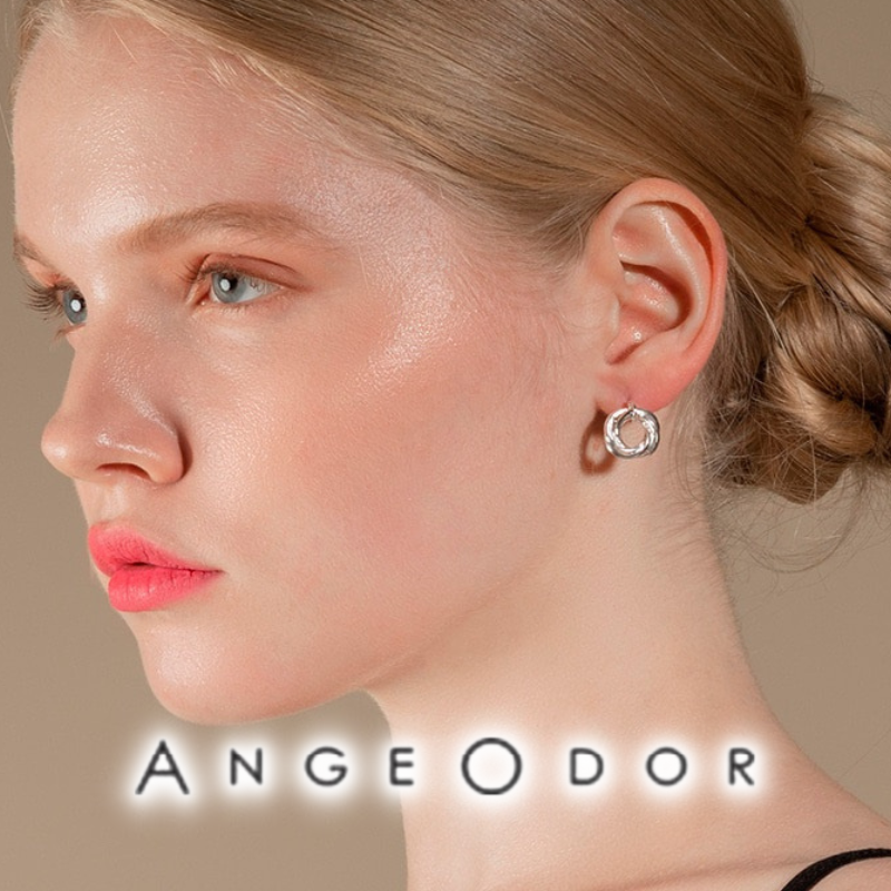 ANGEODOR アンジオドール BOLD TWIST EARRING ボールドツイストピアス