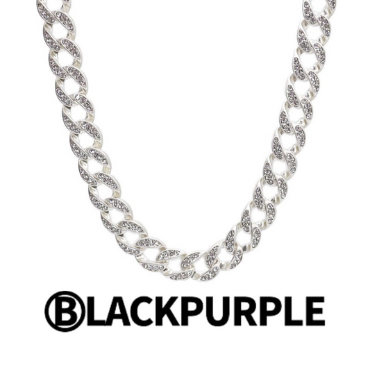 ジミン ホシ ブラックパープル ネックレス