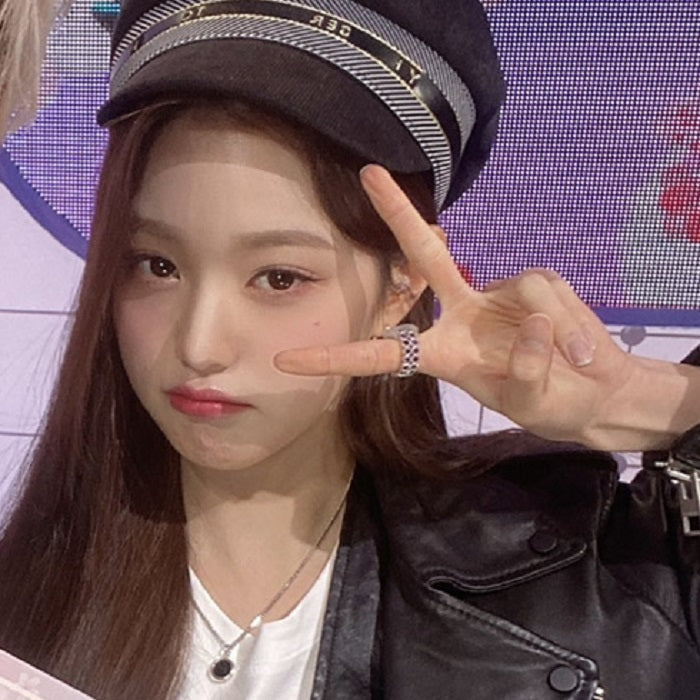 ウォニョン リング 指輪 ブラックパープル