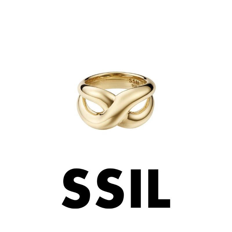 SSIL 韓国　エスシル　Twist Bold R ゴールドリング ツイストボールドリング / GOLD / ゴールド / SSIL / エスシル