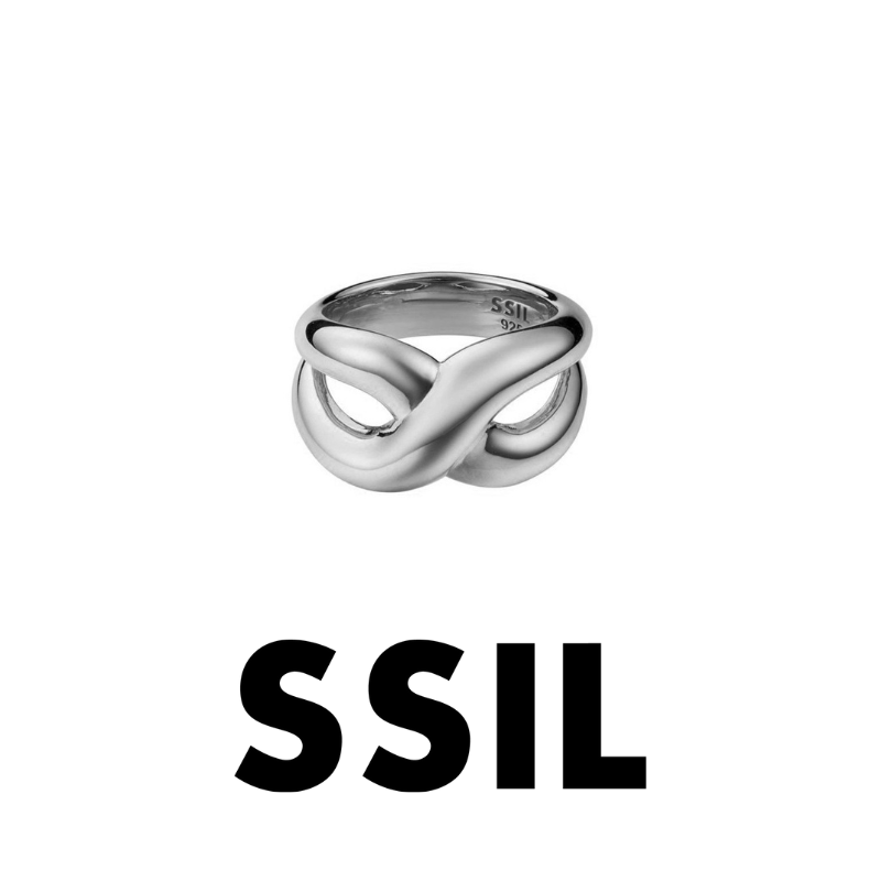 韓国人気ブランドツイストボールドリング / シルバー / SSIL / エスシル ツイストボールドリング / SILVER / シルバー / SSIL / エスシル