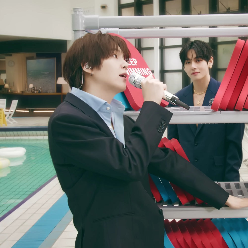 BTS SUGA ユンギ 着用 ピアス JUSTLOVER