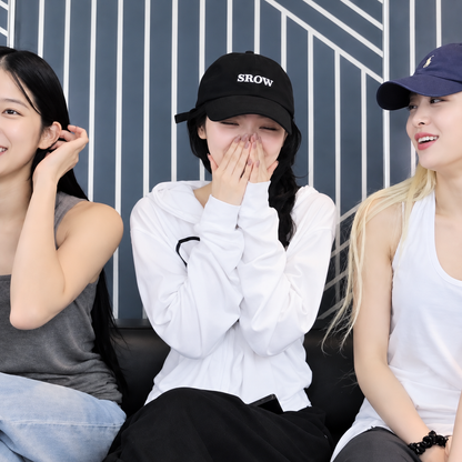 fromis_9 ジウォン LE SSERAFIM チェウォン 着用 キャップ 帽子 SROW スロー