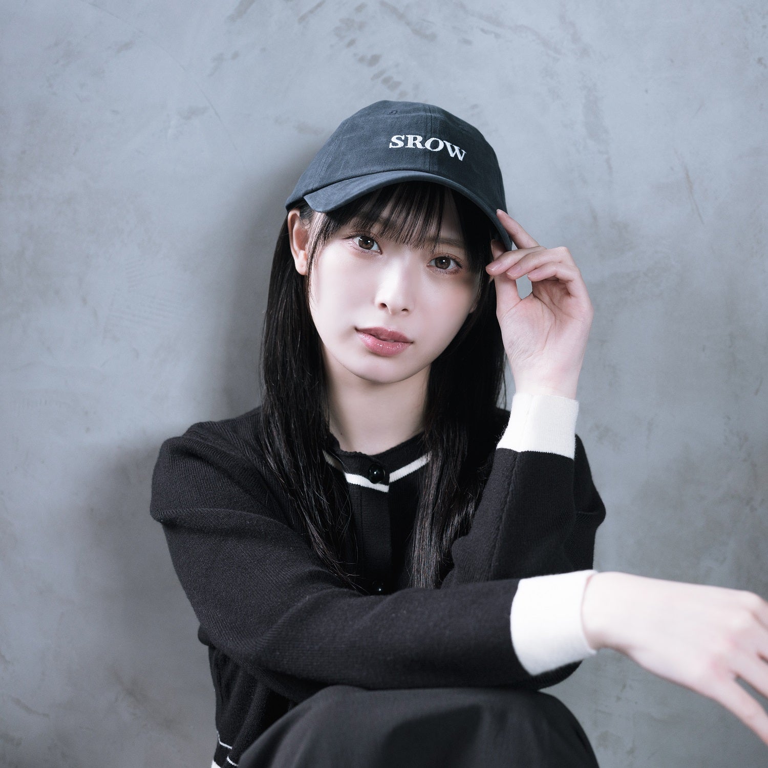 SEVENTEEN ジョンハン 着用 / SROW / クラシックボールキャップ / NAVY