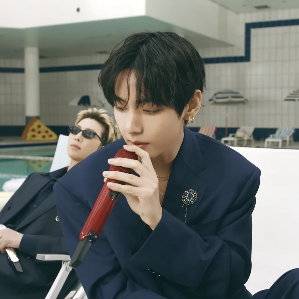 Hello Grain Pierced Earrings / justLoveR. / Just Lover