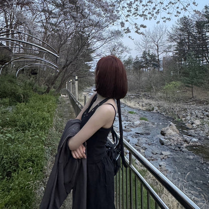 Hearts2Hearts ジウ 愛用 バッグ BLACKPURPLE